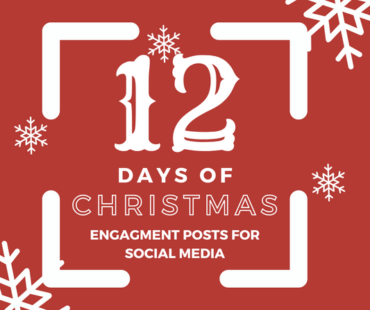 12 Days of Christmas Countdown Social Media Content