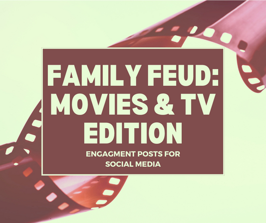 Family Feud: Movies & TV Edition Social Media Content