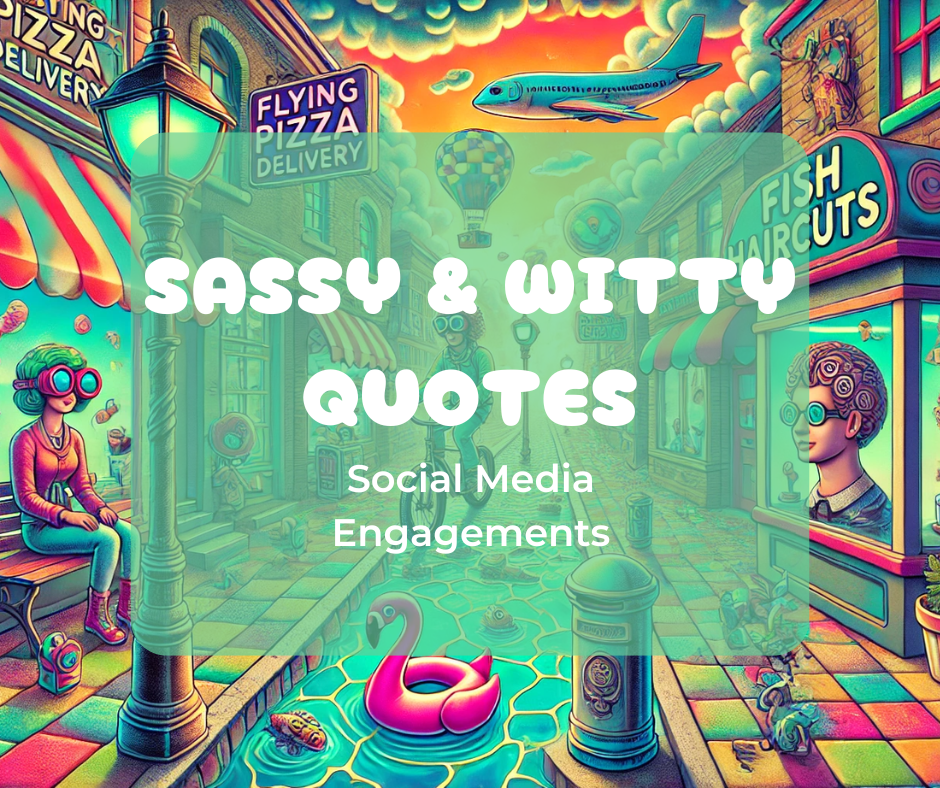 Sassy & Witty Quotes Social Media Content