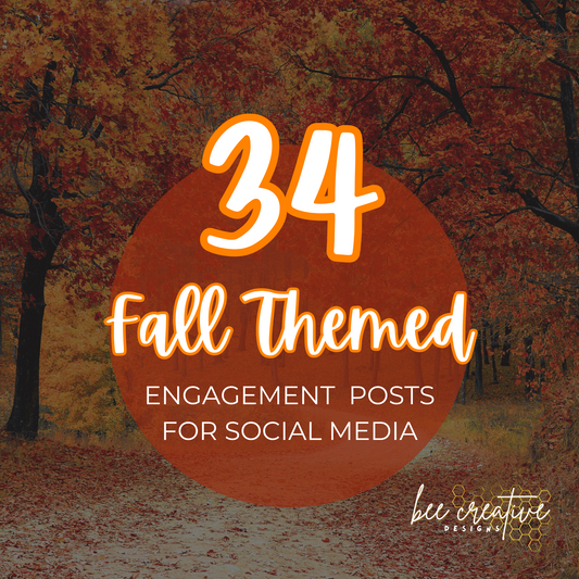 Fall Themed Engagement Posts