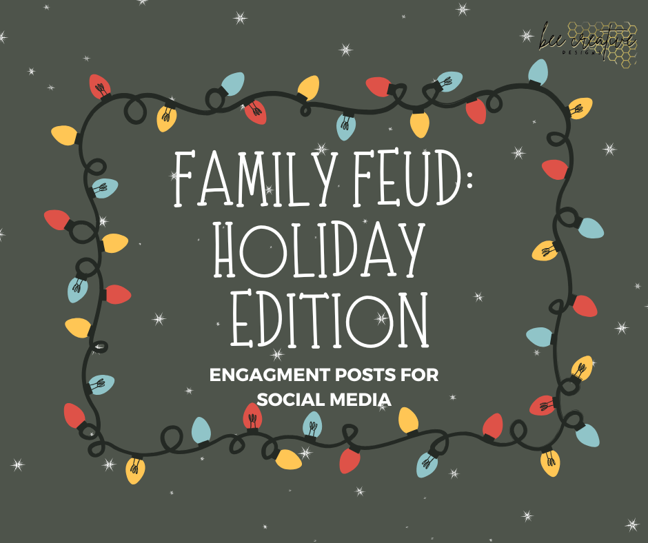 Family Feud: Holiday Edition Social Media Content