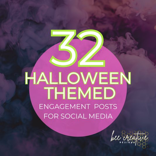 Halloween Themed Engagement Posts,