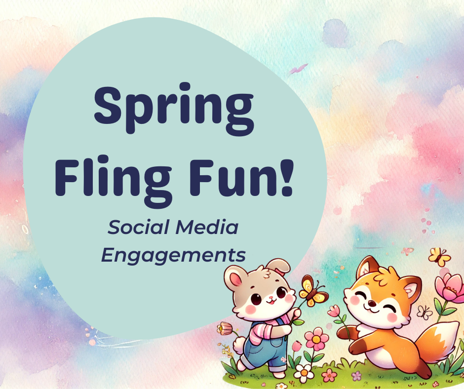 Spring Fling Fun Engagement Posts