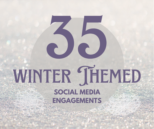 Winter Themed Engagement Posts